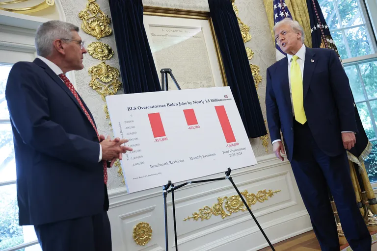 Archived image accompanying: Trump’s Moves to Control Fed, BLS Raise Alarms on U.S. Economic Trust