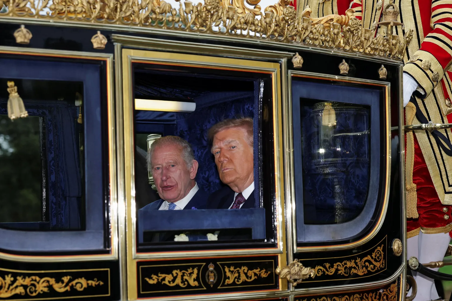 Archived image accompanying: King Charles III Begins US State Visit to Mend Frayed UK-US Relations
