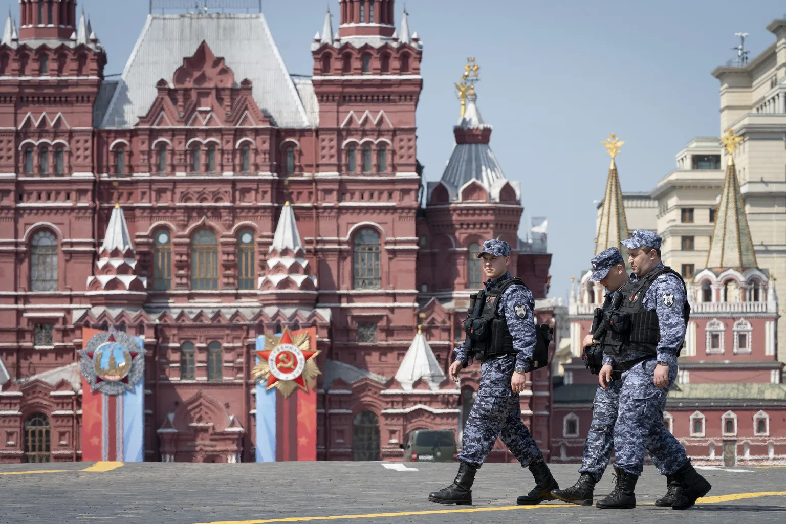 Archived image accompanying: Putin Scales Down Moscow Victory Day Parade Amid Ukraine Ceasefire and Drone Threats