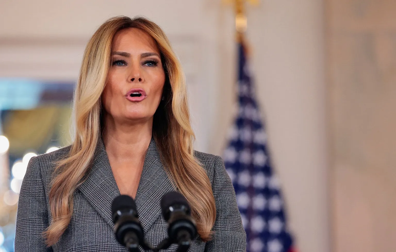 Archived image accompanying: Melania Trump Denies Epstein Ties, Urges Congress to Hold Survivor Hearing