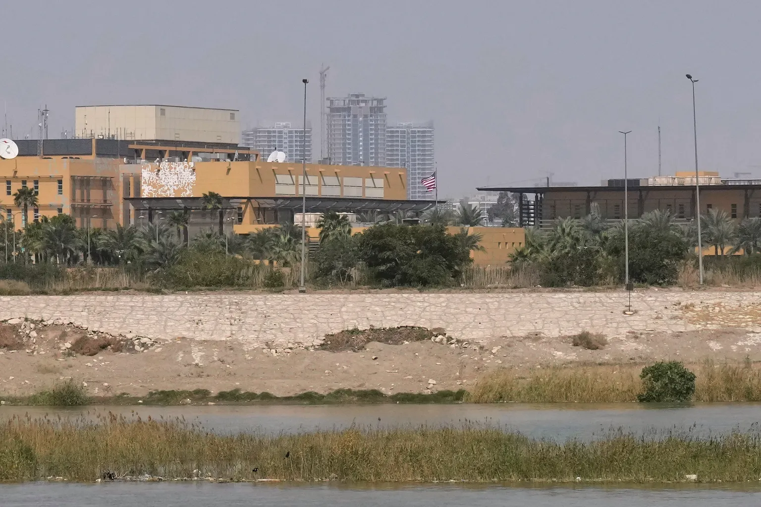 Archived image accompanying: Missile Strikes U.S. Embassy Helipad in Baghdad Amid U.S.-Iran Conflict