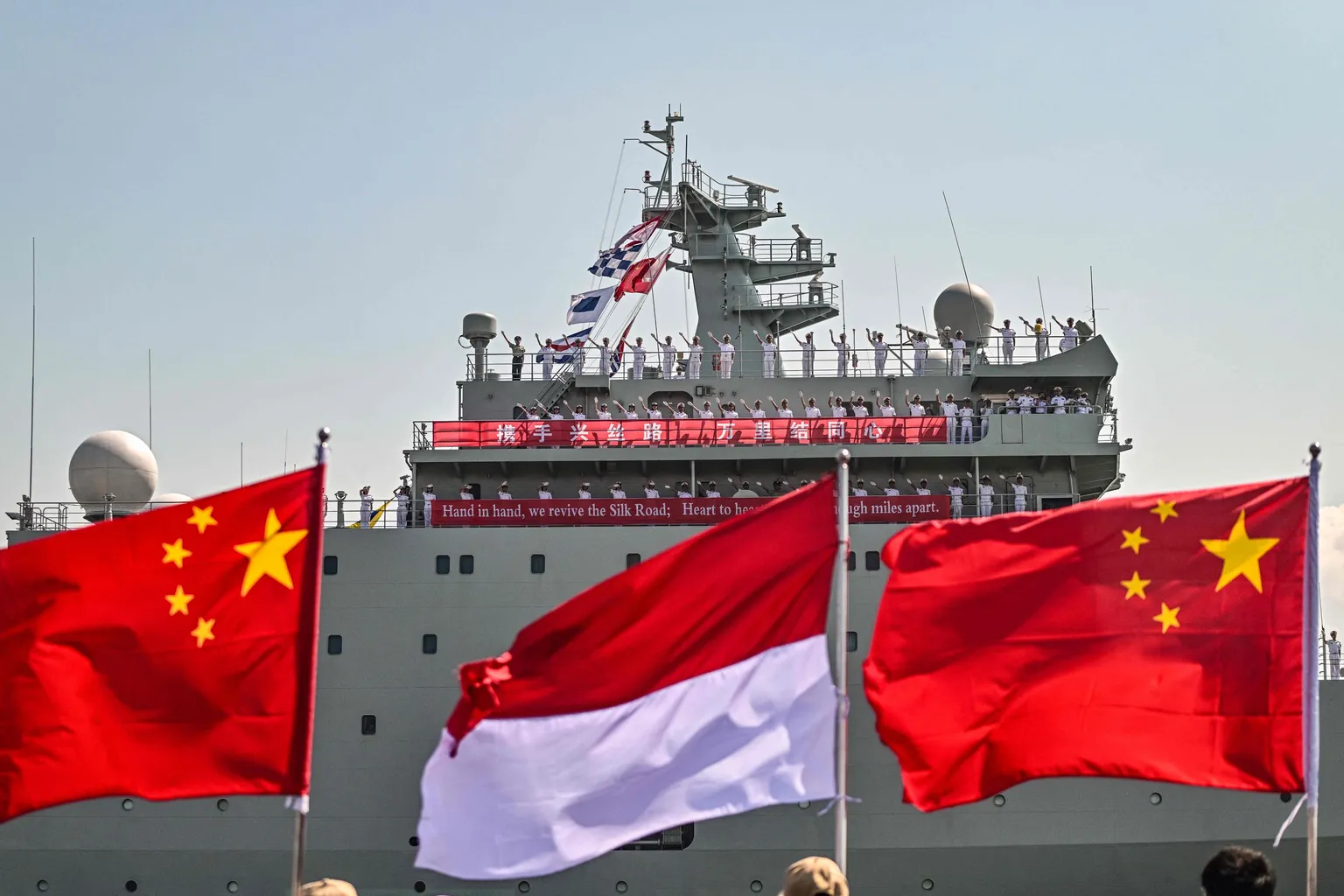 Archived image accompanying: Indonesia Calls China Naval Drill Near Taiwan Routine Amid Alarm