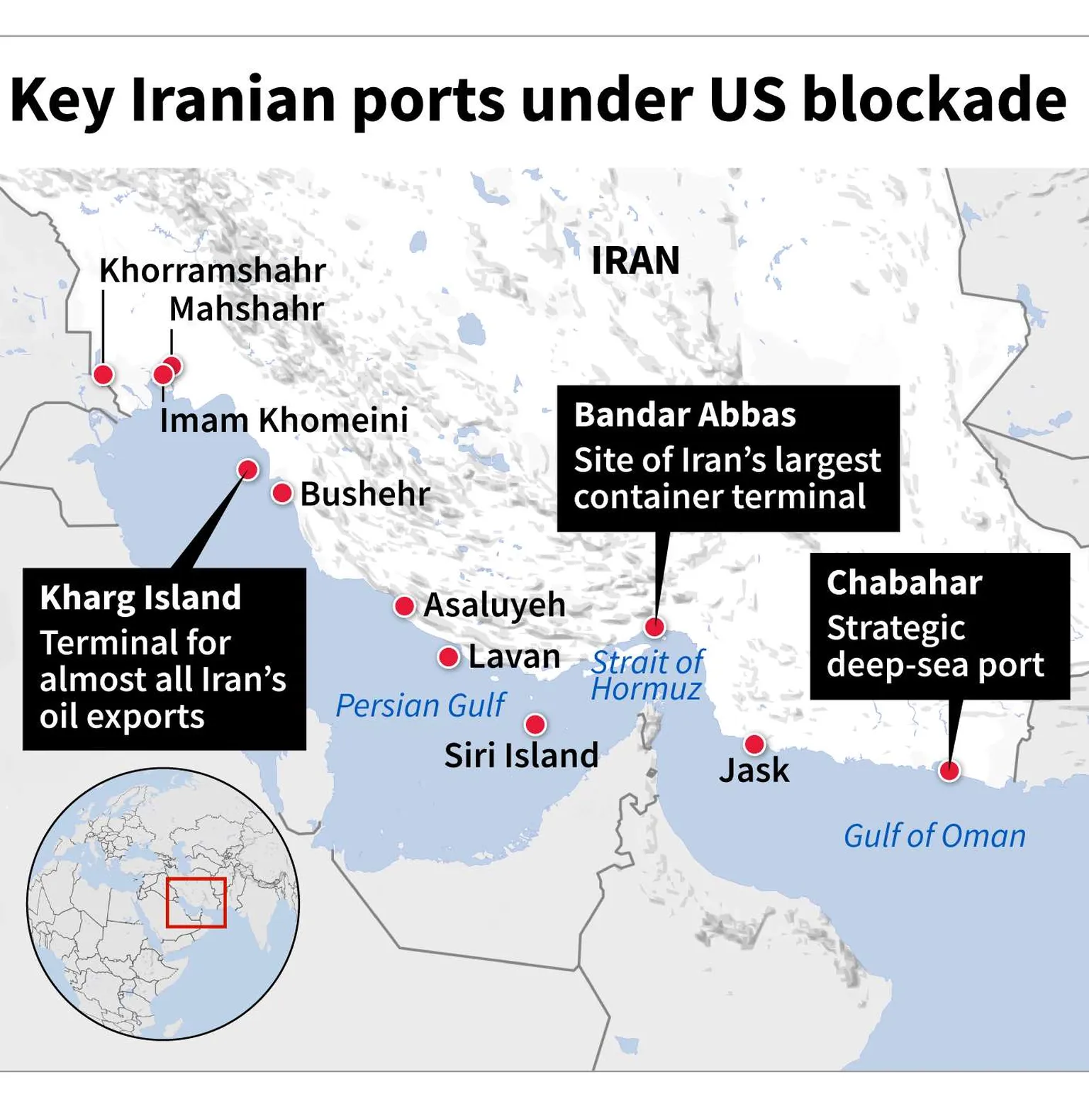 Archived image accompanying: US Naval Blockade Targets Iran Ports as Strait of Hormuz Oil Flows Persist