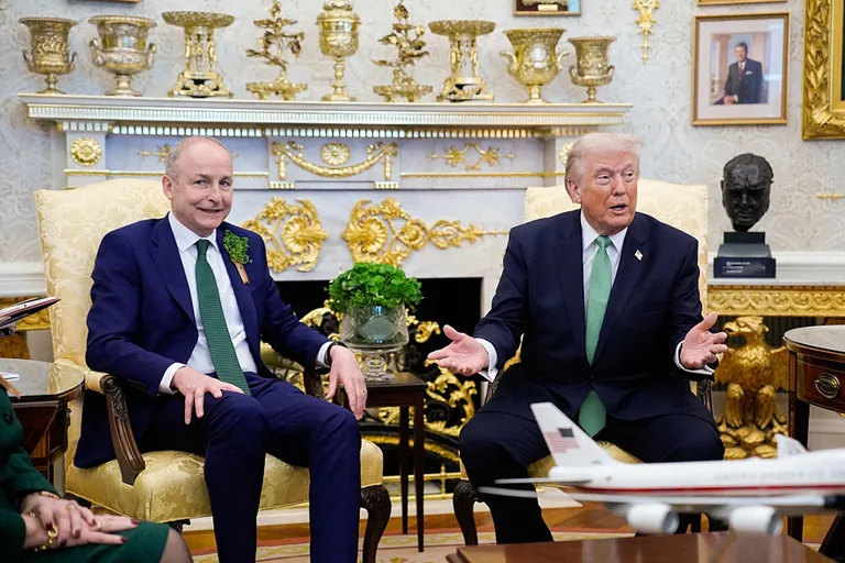 Archived image accompanying: Trump’s Irish unity endorsement jolts decades of U.S. neutrality