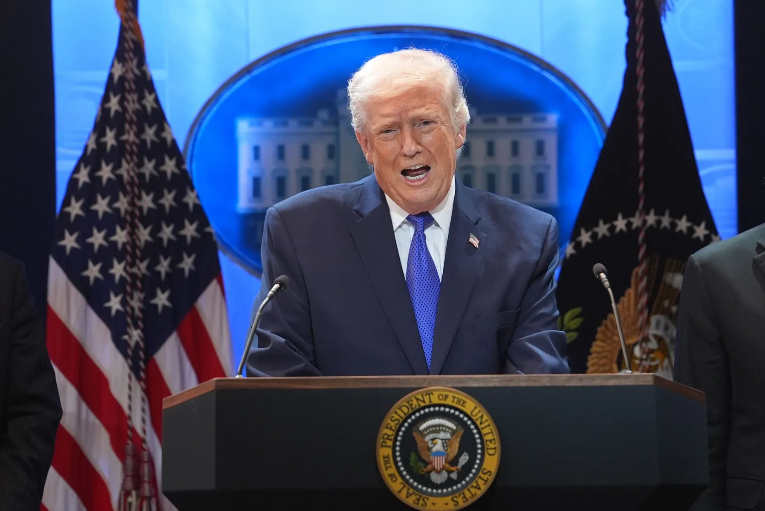 Archived image accompanying: Trump Raises US Global Import Tariff to 15% After Supreme Court Limits Powers