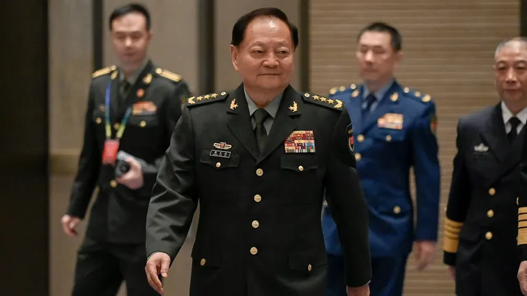 Archived image accompanying: China removes two top generals from state military commission