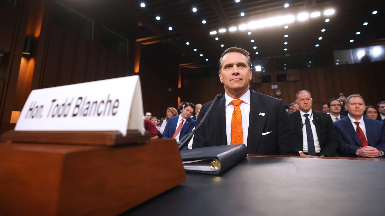 Archived image accompanying: Blanche hearing puts Trump IRS settlement back under scrutiny