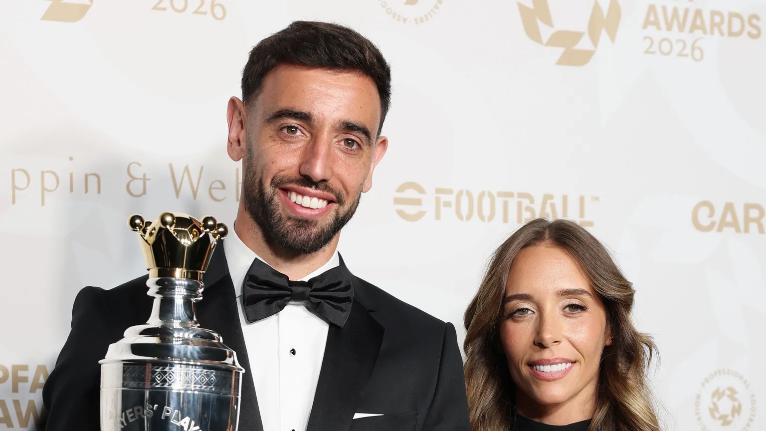 Archived image accompanying: Bruno Fernandes caps record season with PFA player of the year