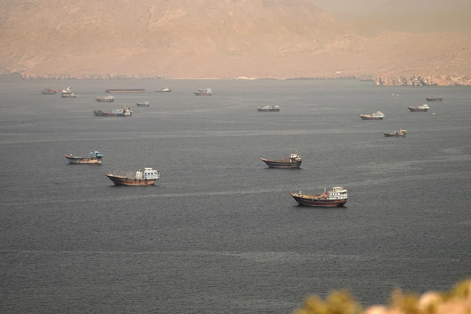 Archived image accompanying: U.S. and Iran Trade Military Strikes Over Strait of Hormuz, Threatening to Unravel Ceasefire Deal