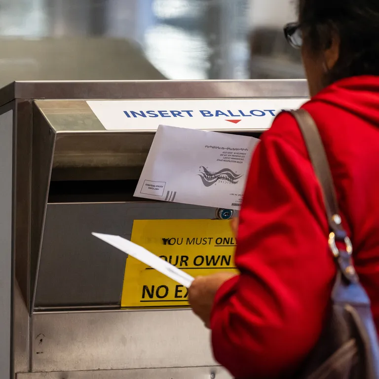 Archived image accompanying: Supreme Court Hears Case on Counting Mail Ballots Postmarked by Election Day