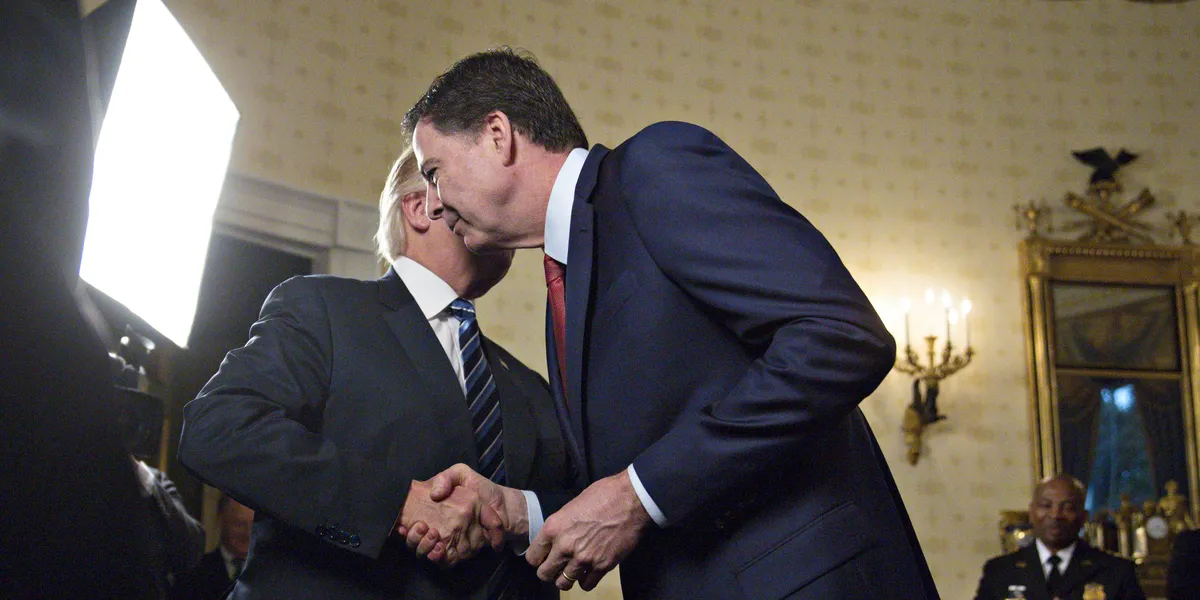 Archived image accompanying: James Comey Indicted for Instagram Post Alleged as Threat to President Trump