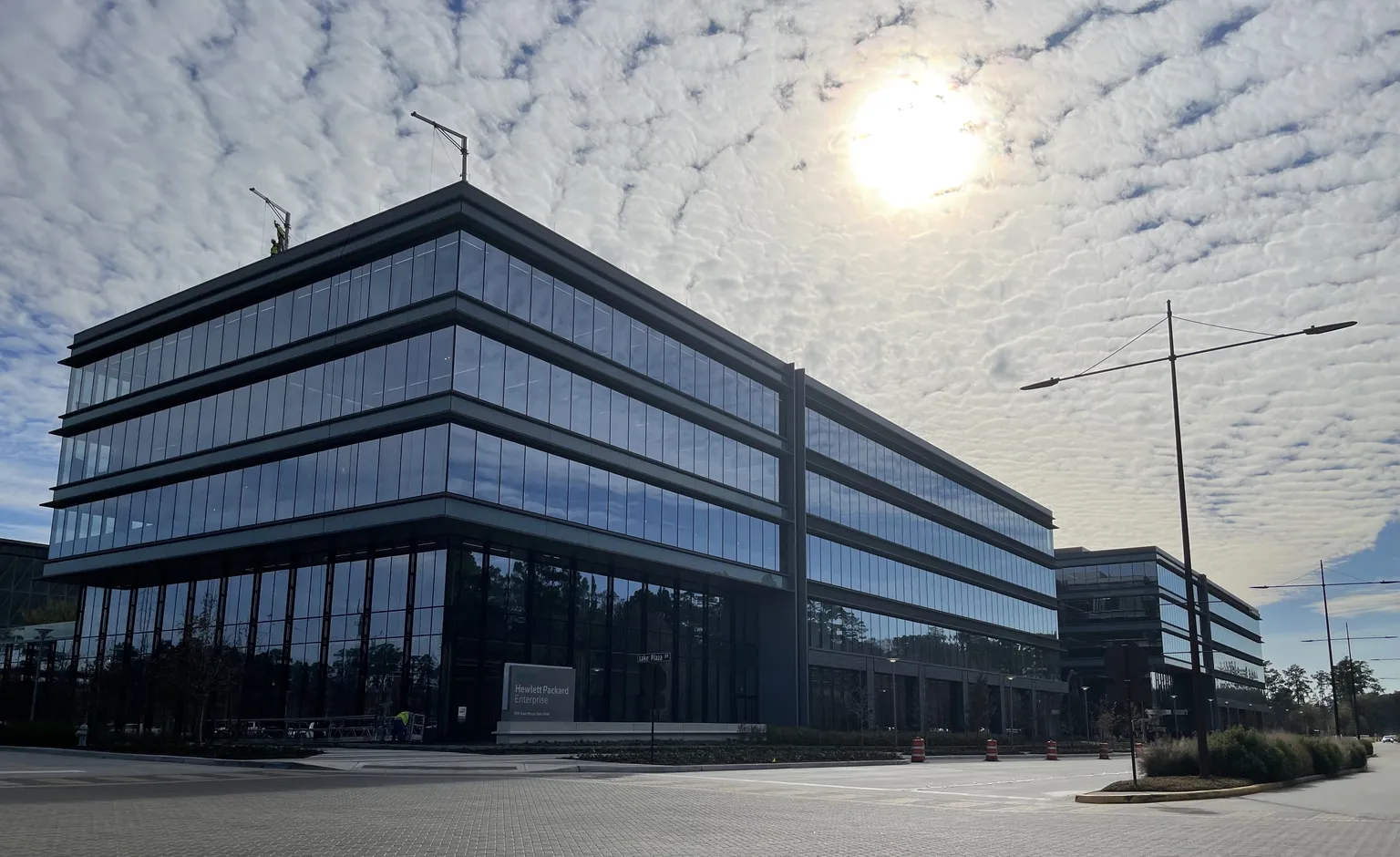 Hewlett Packard Enterprise headquarters in Spring, Texas