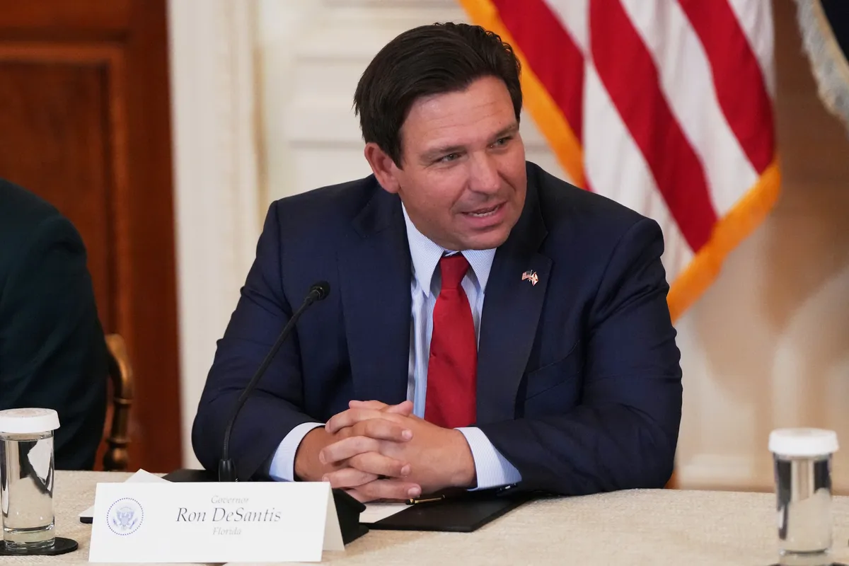 Archived image accompanying: DeSantis Unveils GOP-Boosting Florida Map Challenging Fair Districts Law