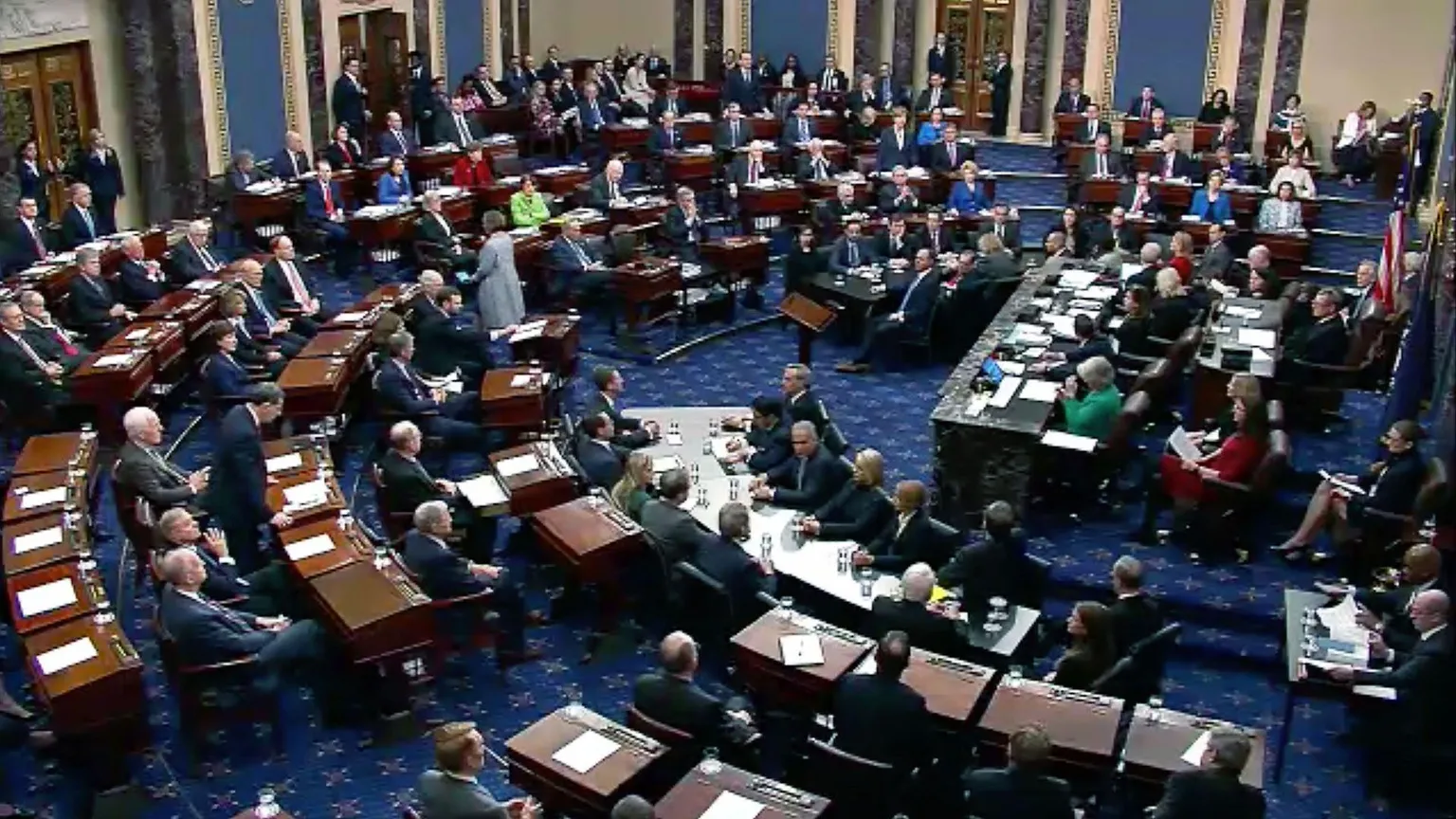 Archived image accompanying: Senate Republicans Reversed Iran War Powers Vote Hours After Trump Tirade