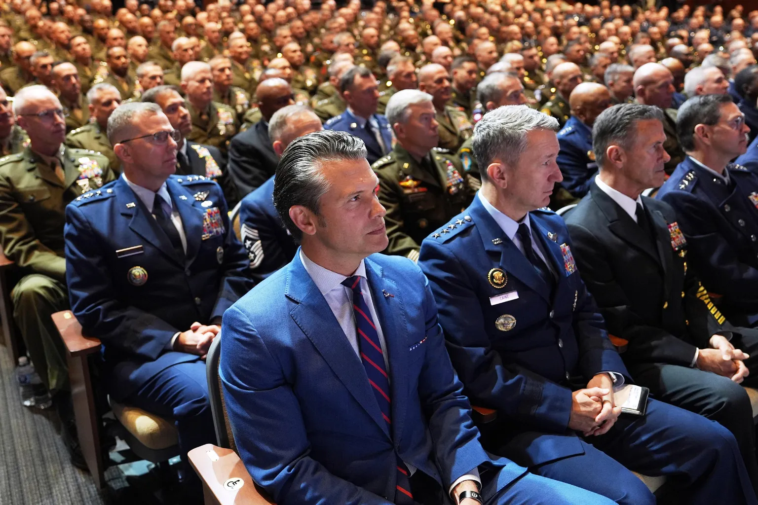 Archived image accompanying: Defense Secretary Hegseth Forces Col. Butler’s Retirement, Freezes Promotions