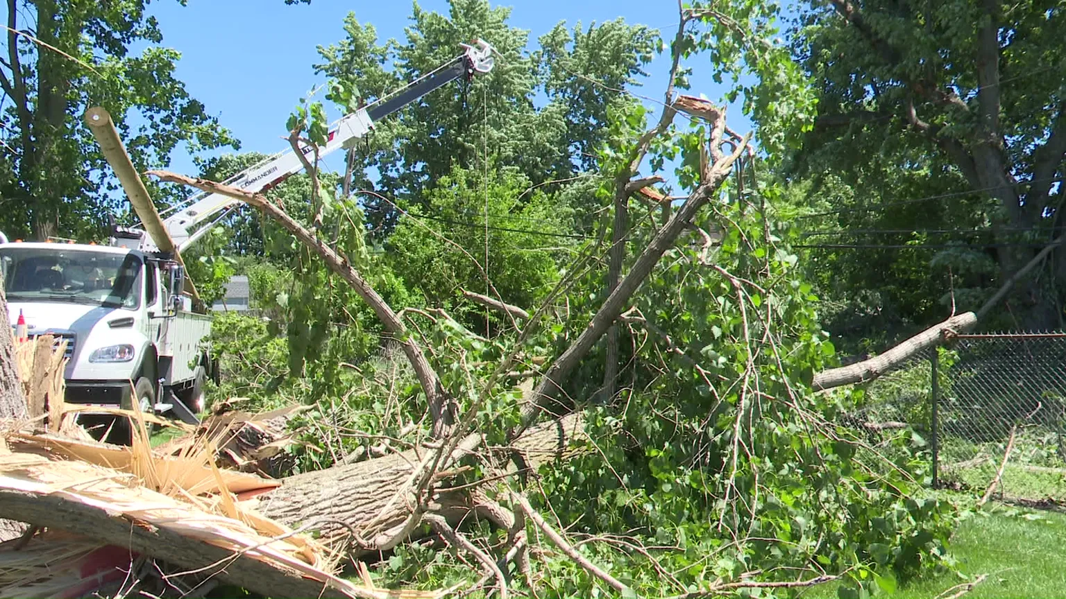 Archived image accompanying: Indiana Gov. Braun Declares Disaster Emergency for 63 Counties After Severe Storms