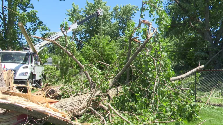 Archived image accompanying: Indiana Gov. Braun Declares Disaster Emergency for 63 Counties After Severe Storms