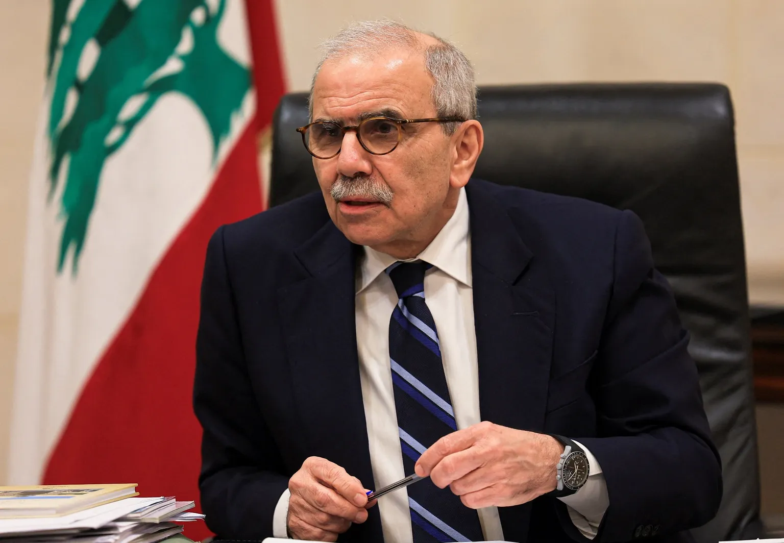 Archived image accompanying: Lebanon and Israel Hold First Direct Talks in 30 Years to Seek Ceasefire