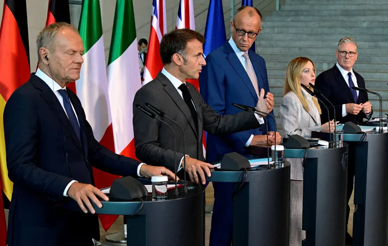 Archived image accompanying: Europe's Big Five Close Ranks on Ukraine Ahead of NATO's Ankara Summit