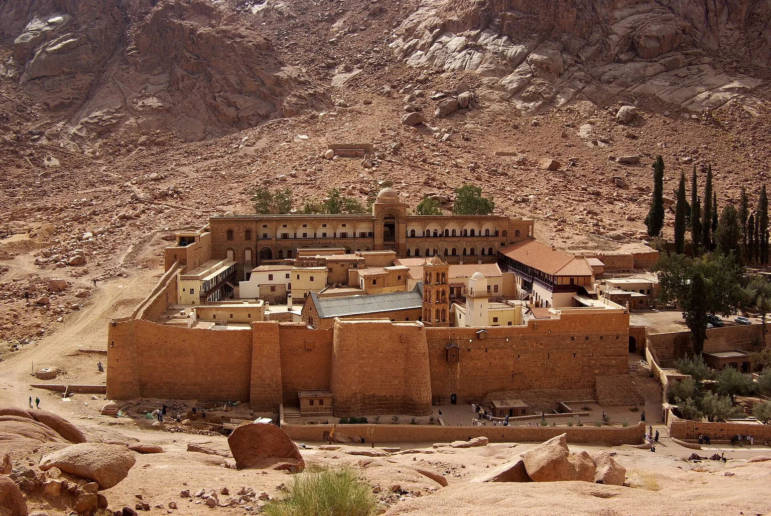 Archived image accompanying: Egypt presses Sinai monks as St. Catherine’s land dispute nears ruling