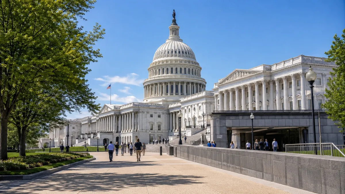 Archived image accompanying: Major housing bill becomes law after Trump declines to sign it
