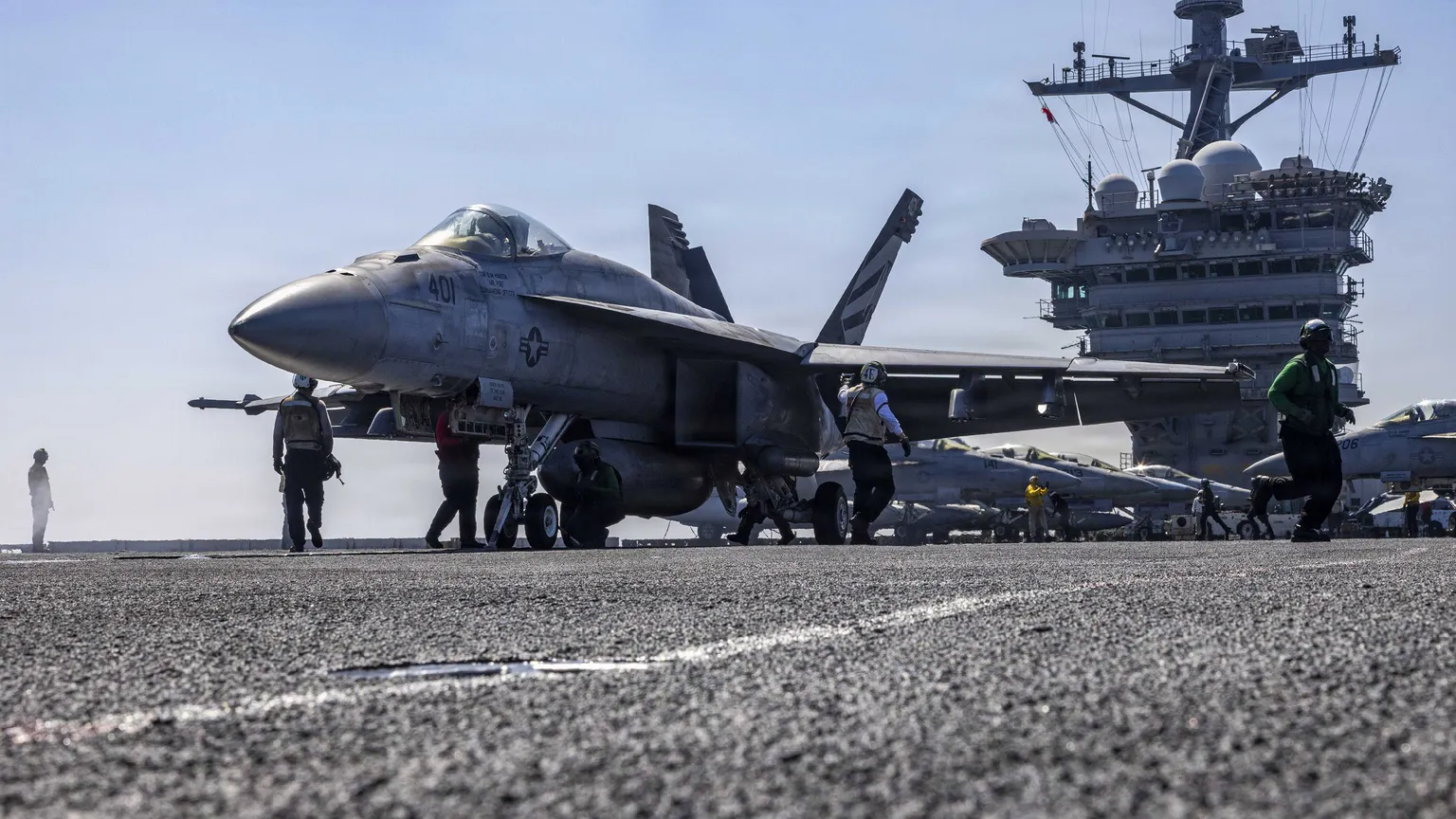Archived image accompanying: US Deploys 150+ Aircraft and Naval Forces Near Iran Amid Strike Threats