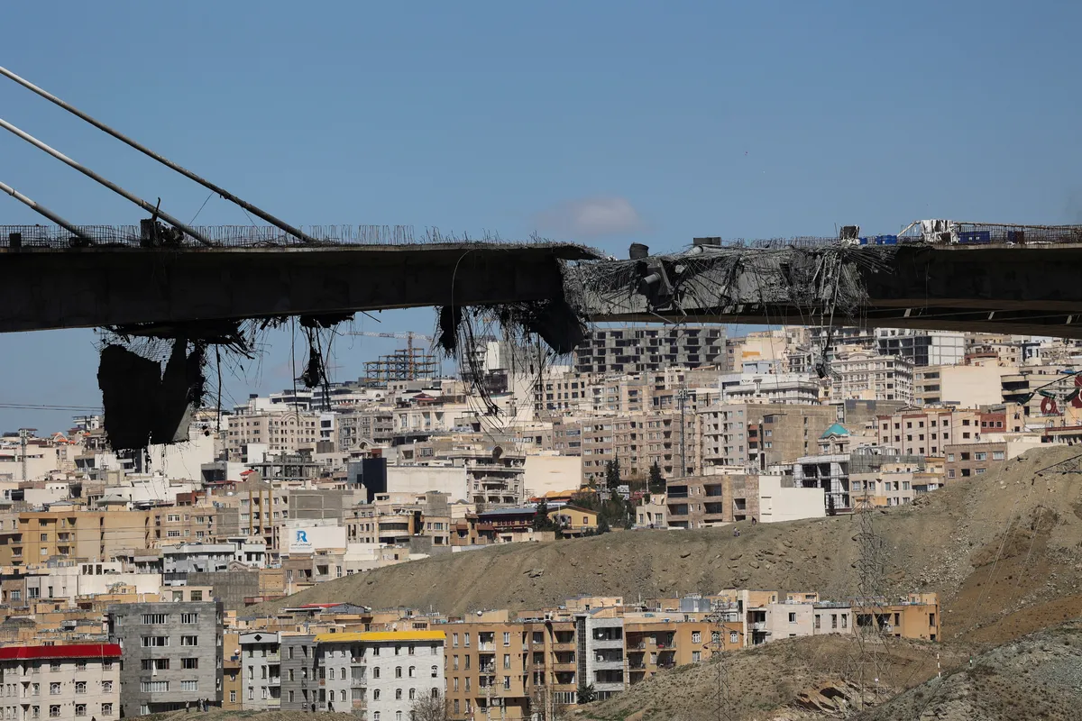 Archived image accompanying: US Airstrike Destroys Iran’s B1 Bridge, Trump Warns of More Attacks Ahead