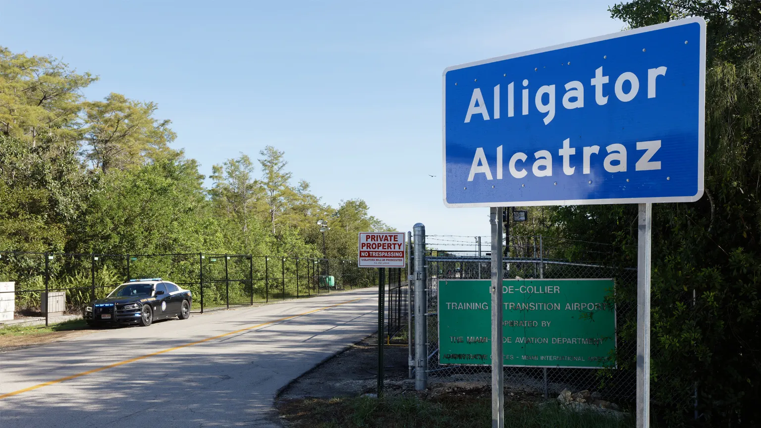 Archived image accompanying: Judge demands proof ‘Alligator Alcatraz’ won’t reopen in Everglades