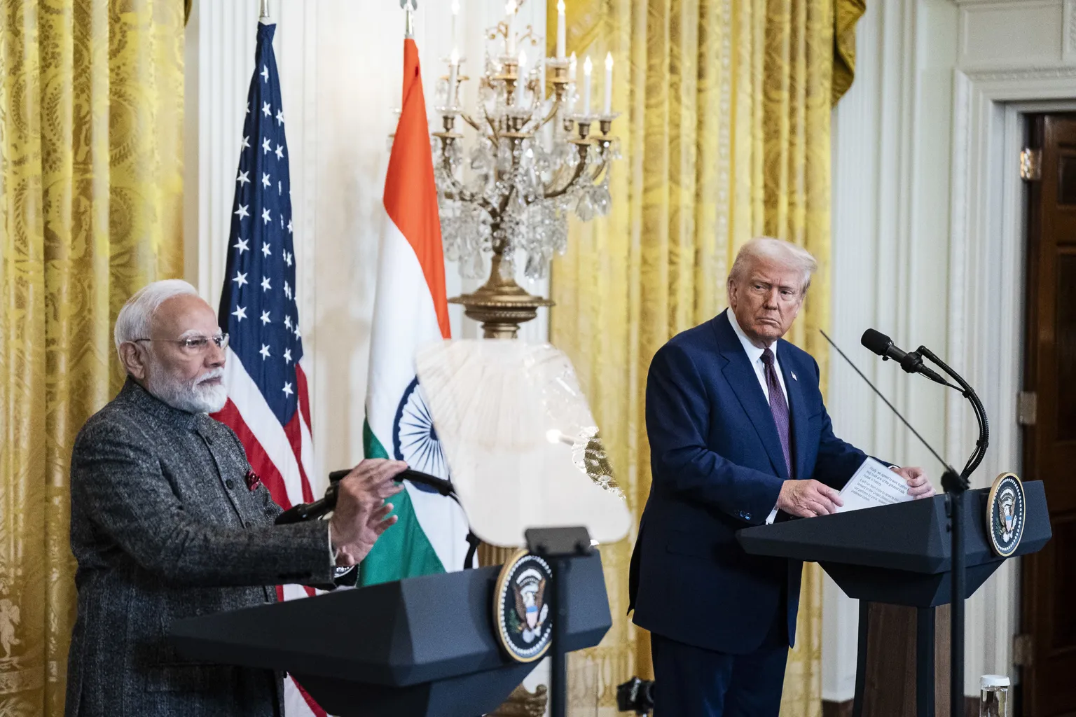 Archived image accompanying: Trump and Modi Announce U.S.-India Deal Cutting Tariffs, Ending Russia Oil Penalty