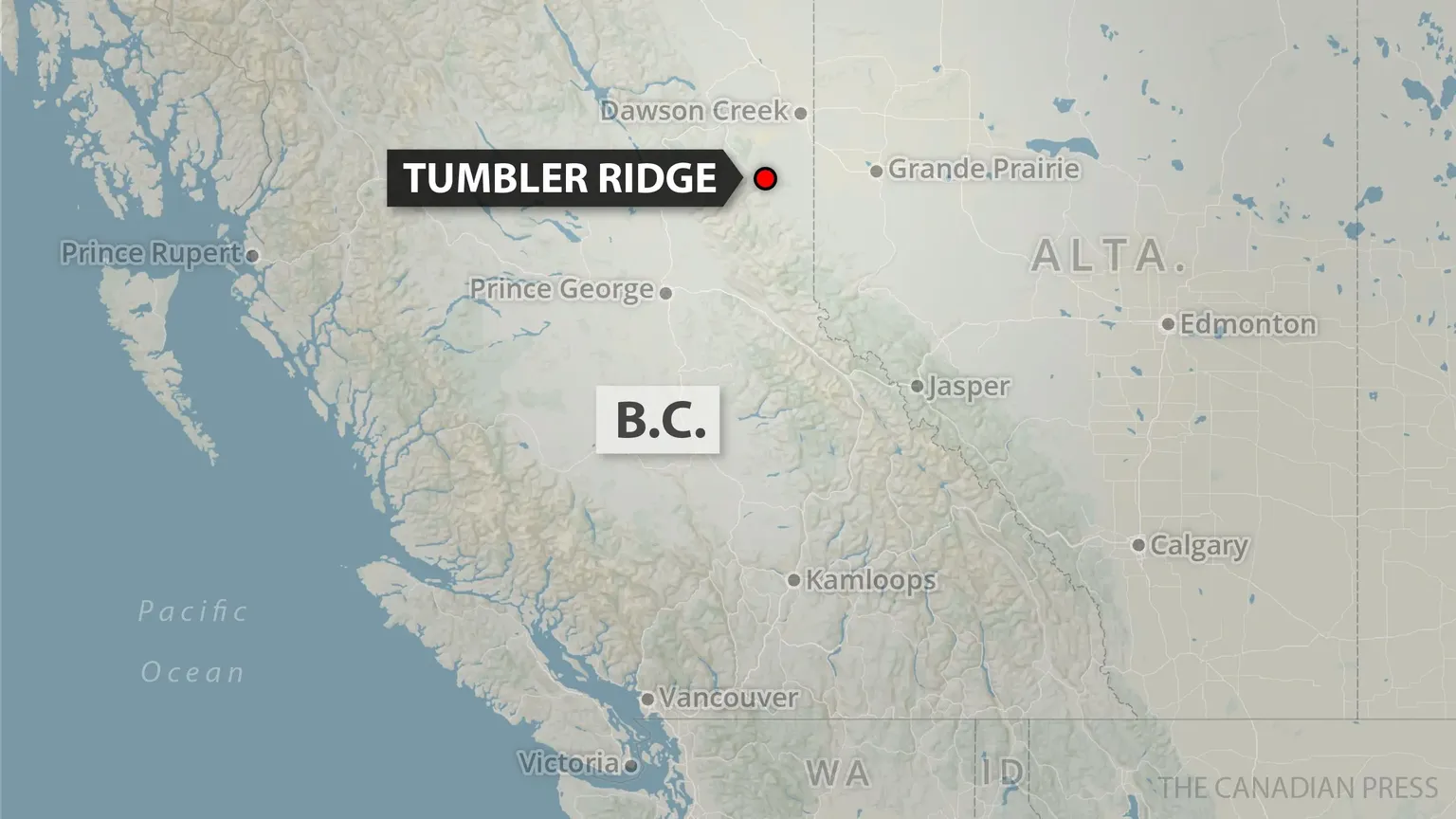 Archived image accompanying: Mass Shooting in Tumbler Ridge BC Kills 10, Including Suspected Gunman